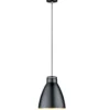 Paulmann No. 79609 Pendelleuchte Neordic Roald Schwarz matt, Kupfer matt E27