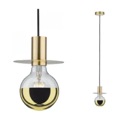 Paulmann No. 79755 Pendelleuchte Stian E27 Messing gebürstet