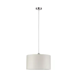 Paulmann No. 70924 Pendelleuchte Tessa Creme, Eisen gebürstet 45 cm