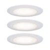 Paulmann No. 99940 Premium Einbauleuchten-Set Suon LED dimmbar 3x5W 2700K IP44