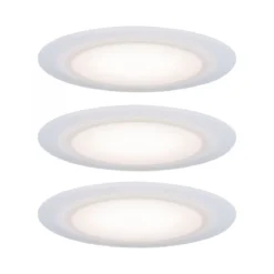 Paulmann No. 99940 Premium Einbauleuchten-Set Suon LED dimmbar 3x5W 2700K IP44
