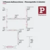 Paulmann No. 91359 ProRail3 3-Phasen Schienensystem Einspeisung Ende Links silber