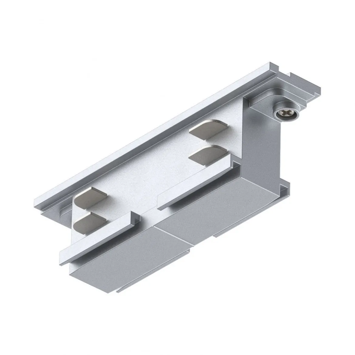 Paulmann No. 91367 ProRail3 3-Phasen Schienensystem Verbinder I-Stück Silber