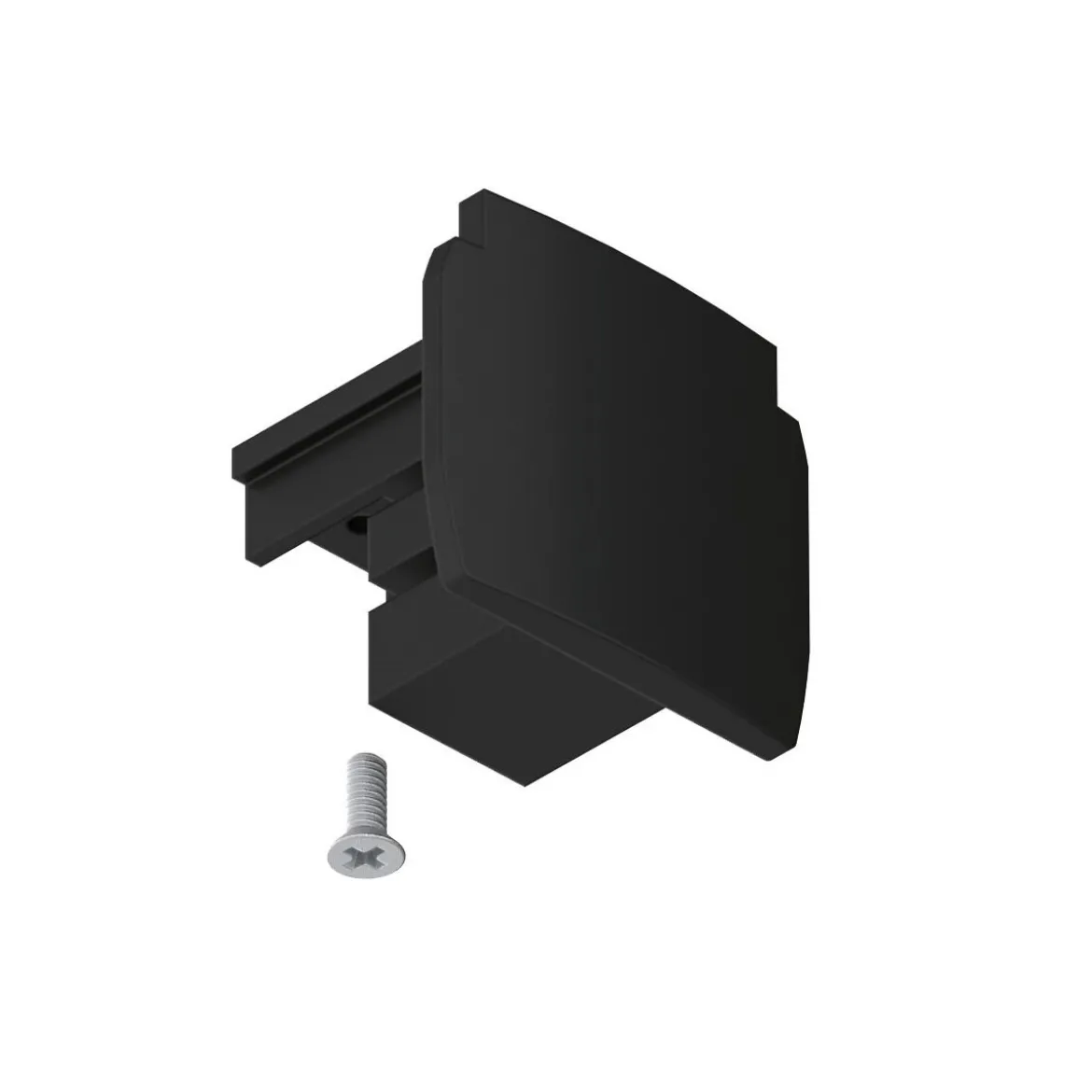 Paulmann No. 91384 ProRail3 3-Phasen Schienensystem Endkappe 1-er Pack Schwarz