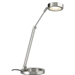 Paulmann No. 70245 Schreibtischleuchte ZedLED Eisen gebürstet