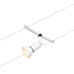 Paulmann No. 94445 Seilspot Salt Weiß ohne Leuchtmittel max. 10W GU5,3 DC 60VA