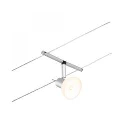 Paulmann No. 94449 Seilspot Sheela Chrom matt ohne Leuchtmittel max. 10W GU5,3 DC 60VA