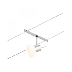 Paulmann No. 94449 Seilspot Sheela Chrom matt ohne Leuchtmittel max. 10W GU5,3 DC 60VA