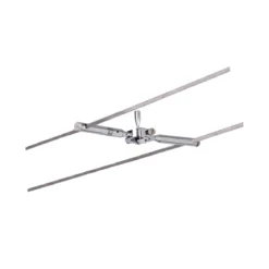 Paulmann No. 94147 Seilspot Togo Chrom ohne Leuchtmittel, max. 10W GU5,3