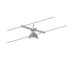 Paulmann No. 94147 Seilspot Togo Chrom ohne Leuchtmittel, max. 10W GU5,3