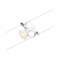 Paulmann No. 94439 Seilsystem Cardan Spot Weiß ohne Leuchtmittel DC GU5,3