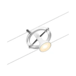 Paulmann No. 94439 Seilsystem Cardan Spot Weiß ohne Leuchtmittel DC GU5,3