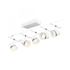 Paulmann No. 94461 Seilsystem Cone Basisset Weiß 5x max.10W DC 60VA