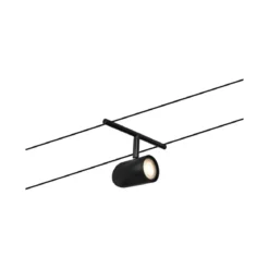Paulmann No. 94469 Seilsystem Cup Basisset Schwarz 5x max.10W DC 60VA