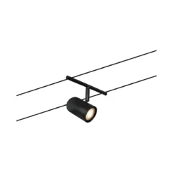 Paulmann No. 94469 Seilsystem Cup Basisset Schwarz 5x max.10W DC 60VA