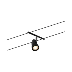 Paulmann No. 94470 Seilsystem Cup Einzelspot Schwarz max.10W 12V