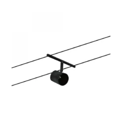 Paulmann No. 94470 Seilsystem Cup Einzelspot Schwarz max.10W 12V