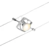 Paulmann No. 94430 Seilsystem Mac II 5 Spots Chrom matt ohne Leuchtmittel DC 60VA
