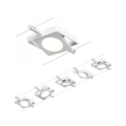 Paulmann No. 94422 Seilsystem MacLED 5 Spots Weiß 3000K DC 60VA