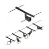 Paulmann No. 94446 Seilsystem Salt 5 Spots Schwarz ohne Leuchtmittel DC 60VA