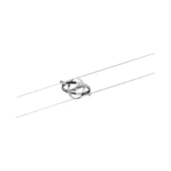 Paulmann No. 94153 Seilsystem-Set  LED Cardan 8 Spots Chrom, Chrom matt