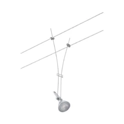 Paulmann No. 94487 Seilsystem Spot Comet Chrom matt ohne Leuchtmittel GU5,3 DC60VA
