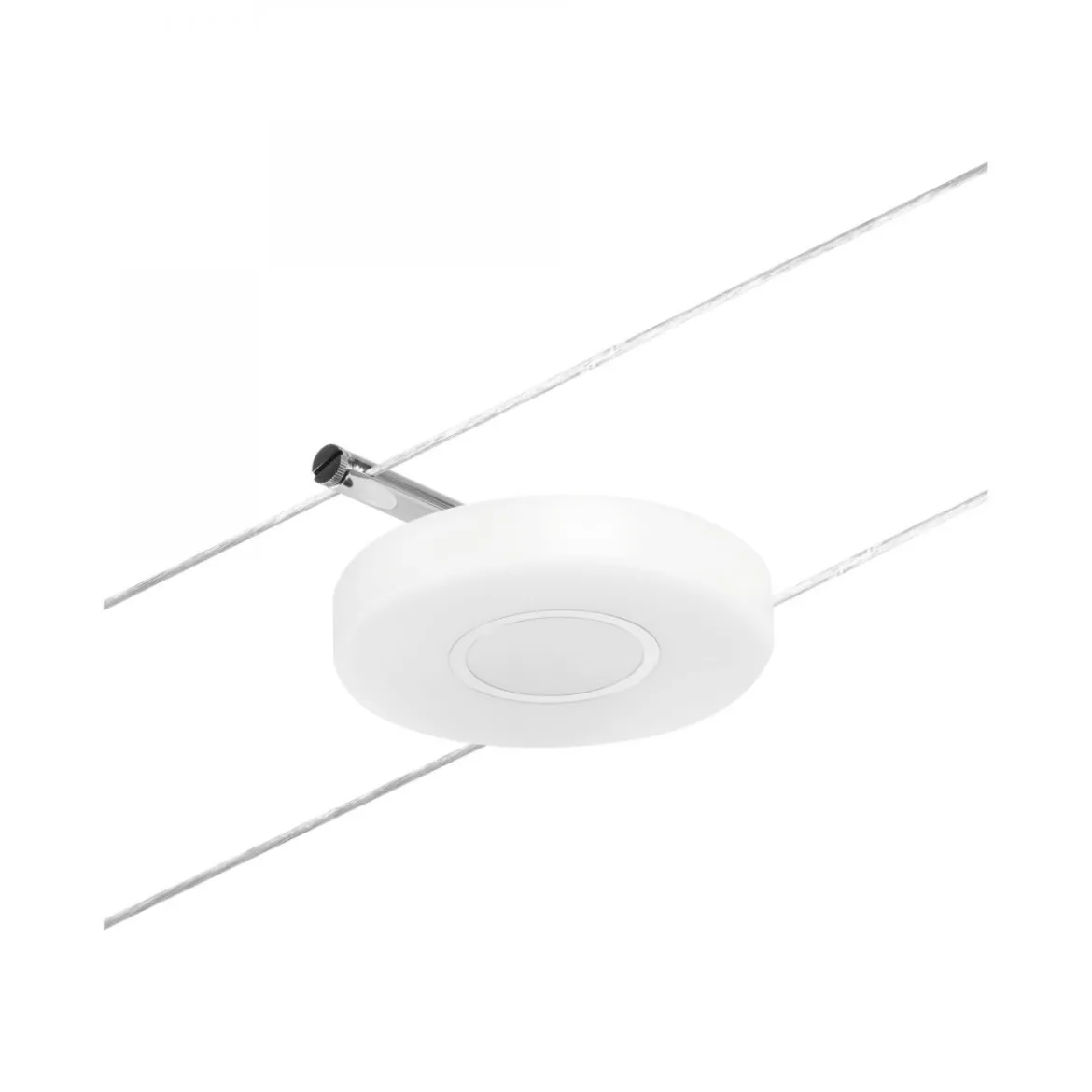 Paulmann No. 94427 Seilsystem Spot DiscLED Satin Chrom DC 3000K