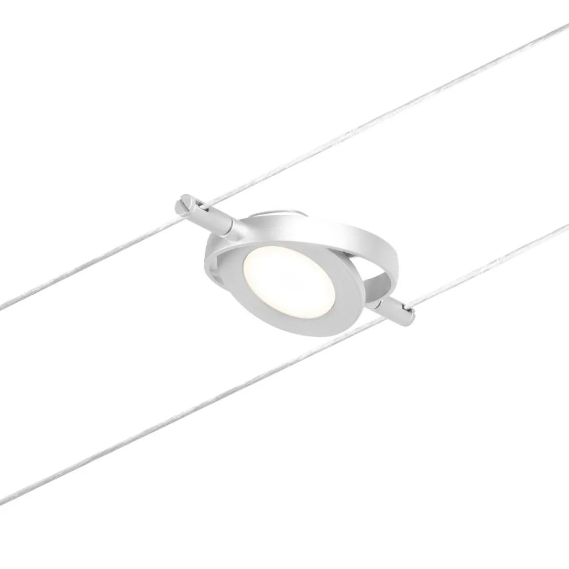 Paulmann No. 94415 Seilsystem Spot RoundMac Chrom matt DC 3000K