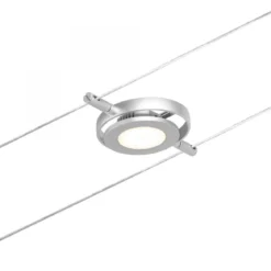 Paulmann No. 94415 Seilsystem Spot RoundMac Chrom matt DC 3000K