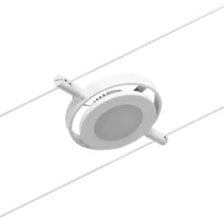 Paulmann No. 94417 Seilsystem Spot RoundMac Weiß Chrom DC 3000K