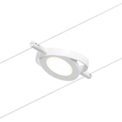 Paulmann No. 94417 Seilsystem Spot RoundMac Weiß Chrom DC 3000K