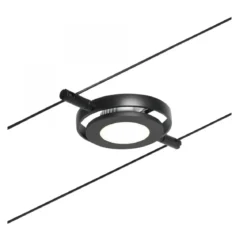Paulmann No. 94419 Seilsystem Spot RoundMac Schwarz DC 3000K