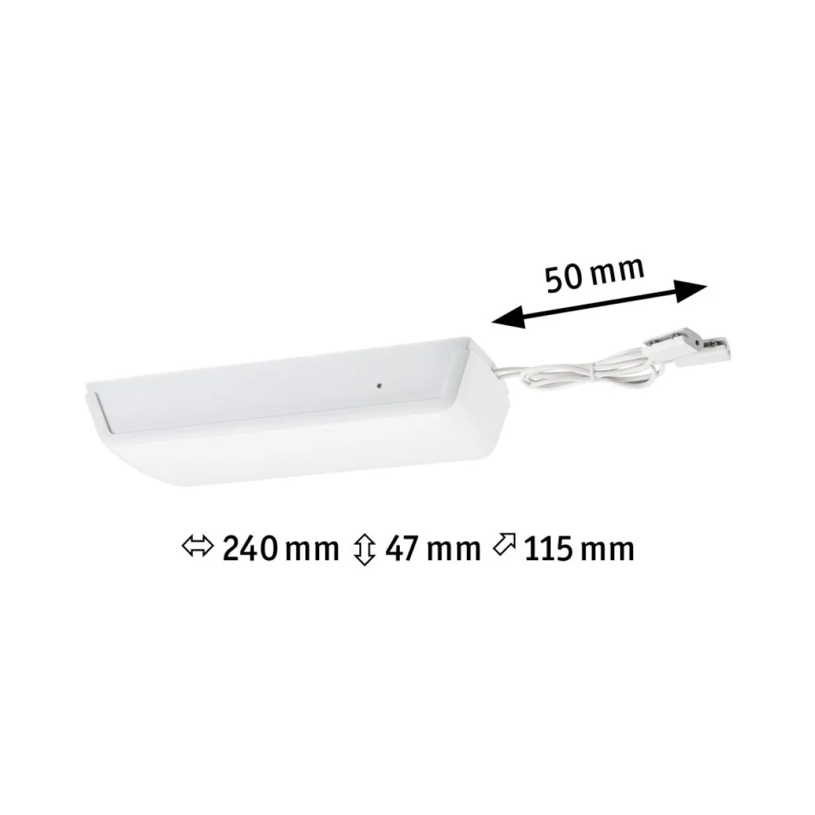 Paulmann No. 97839 Seilsystem Trafo Weiß max. 60W 230V/12V DC 60VA