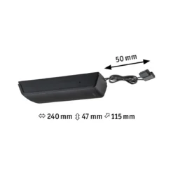 Paulmann No. 97840 Seilsystem Trafo Schwarz max. 60W 230V/12V DC 60VA
