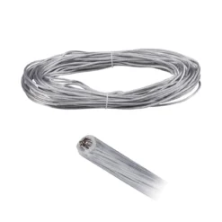 Paulmann No. 94589 Seil-Zubehör Spannseil Corduo isoliert 20 m 2,5 mm² transparent