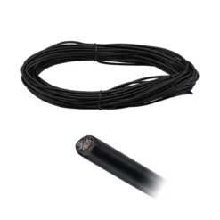 Paulmann No. 94593 Seil-Zubehör Spannseil Corduo isoliert 20 m 2,5 mm² schwarz