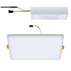 Paulmann No. 95384 Smart Home Zigbee Einbaupanel Veluna VariFit TunableWhite 185x185mm IP44