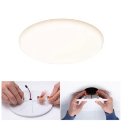 Paulmann No. 95387 Smart Home Zigbee LED Einbaupanel Veluna VariFit TunableWhite 215mm IP44