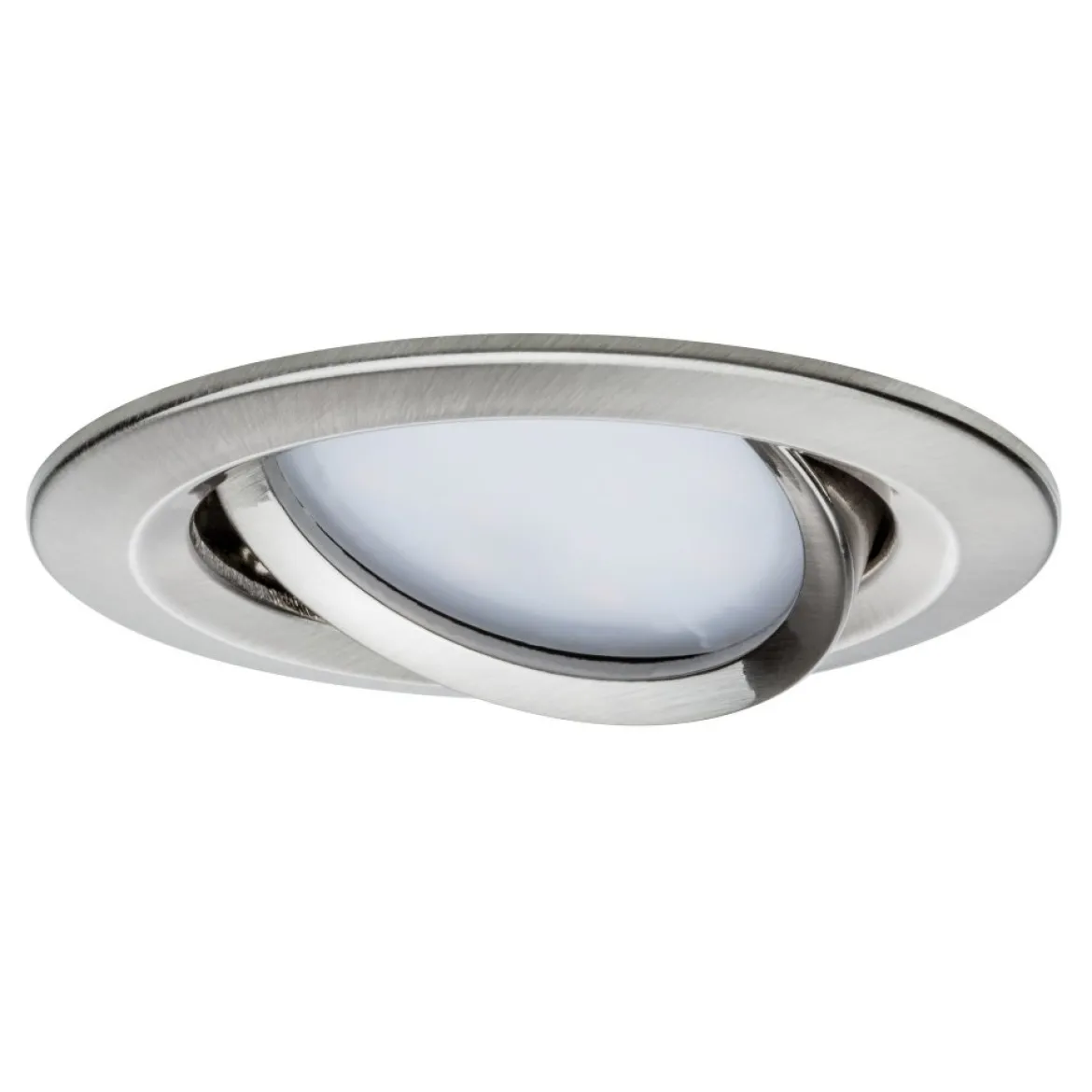 Paulmann No. 92959 SmartHome Zigbee LED Einbauleuchten Set Nova Plus 3x6W Eisen gebürstet