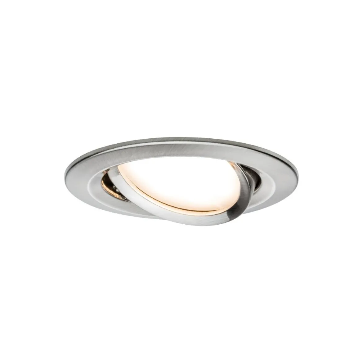 Paulmann No. 92959 SmartHome Zigbee LED Einbauleuchten Set Nova Plus 3x6W Eisen gebürstet