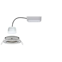 Paulmann No. 92961 SmartHome Zigbee LED Einbauleuchte Nova Plus 6W Eisen gebürstet
