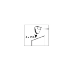Paulmann No. 70880 Spiegelleuchte Mintaka IP20 Chrom, max. 20W GU10