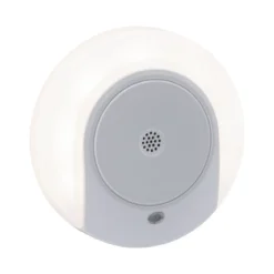 Paulmann No. 92495 Stecker Nachtlicht Horby rund mit Dämmerung- und Geräuschssensor weiß