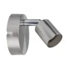 Paulmann No. 66743 Strahler Carolina 1-flammig Nickel matt ohne Leuchtmittel, max. 10W GU10