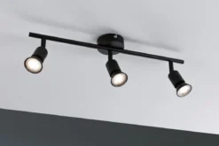 Paulmann No. 66757 Strahler Carolina 3-flammig Schwarz matt GU10
