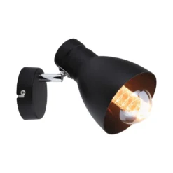 Paulmann No. 66759 Strahler Davy 1-flammig E27 max.20W Schwarz