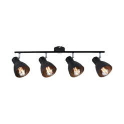 Paulmann No. 66762 Strahler Davy 4-flammig E27 Schwarz max. 4x20W
