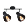Paulmann No. 66760 Strahler Davy 2-flammig E27 Schwarz max. 2x20W