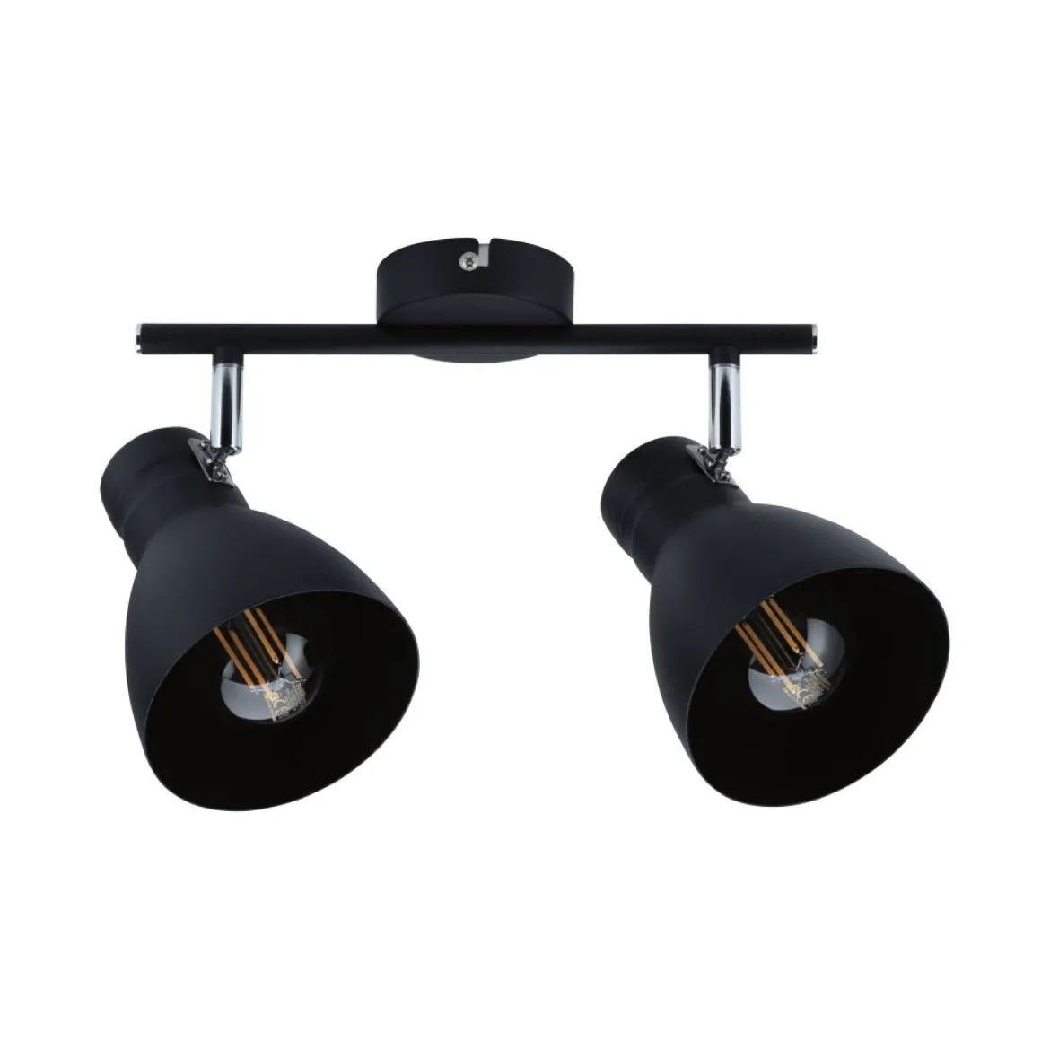 Paulmann No. 66760 Strahler Davy 2-flammig E27 Schwarz max. 2x20W