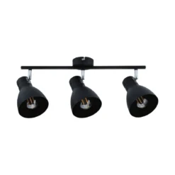Paulmann No. 66761 Strahler Davy 3-flammig E27 Schwarz max.3x20W